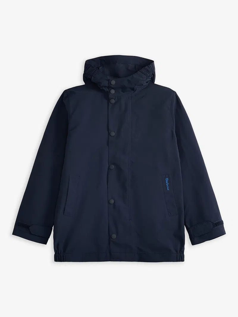 Barbour - Boys Quay Showerproof Jacket: Navy | Big House Outpost